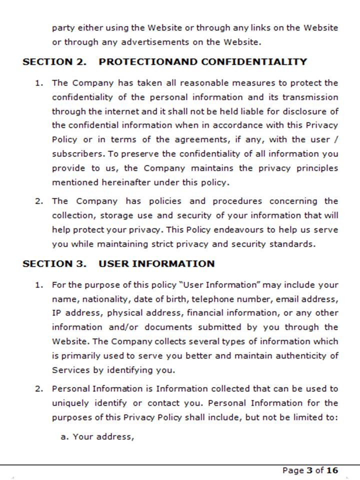 Privacy Policy 4